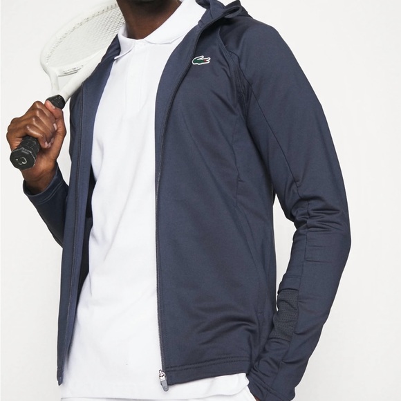 LACOSTELacoste Sport men's hoodie with zip Size: XL 3XL